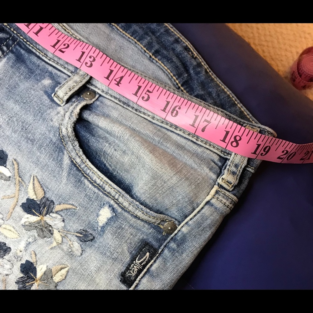 Izzy Silver Jeans - image 4